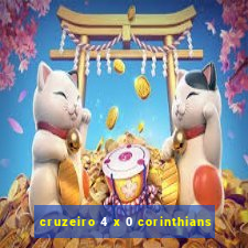 cruzeiro 4 x 0 corinthians